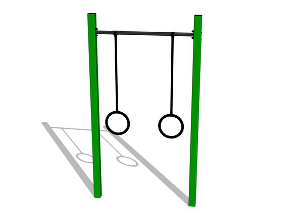Street workout element WP8014BD - blue