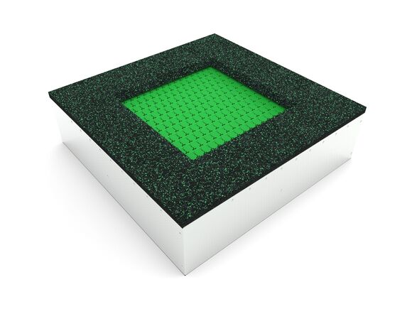 Trampoline TR-C140-GZ - green