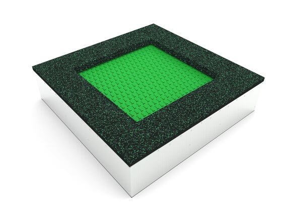 Trampoline TR-C160-GZ - green