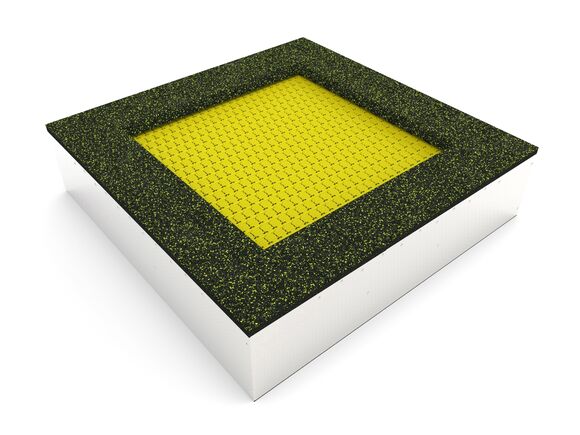 Trampoline TR-C180-YZ - yellow