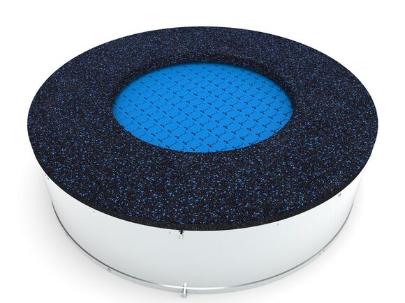 Trampoline TR-K145-BZ - blue