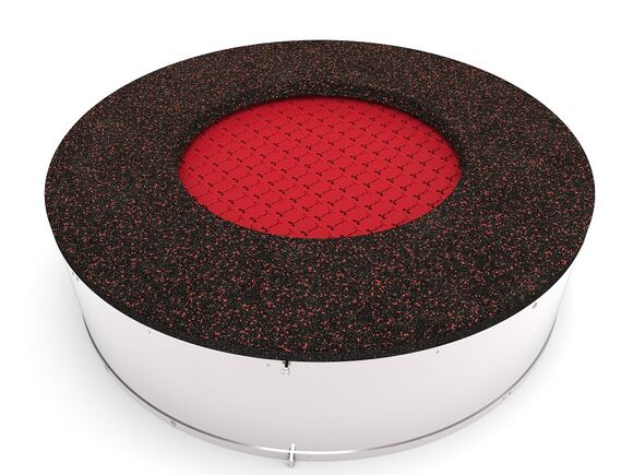 Trampoline TR-K145-RZ - red