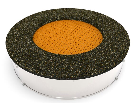 Trampoline TR-K170-OZ - orange