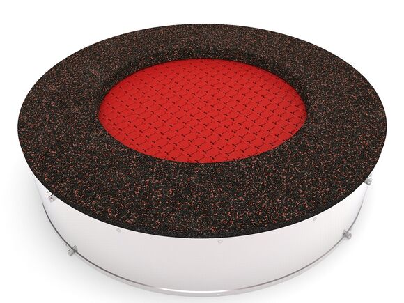 Trampoline TR-K170-RZ - red