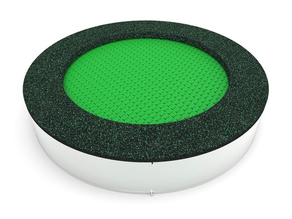 Trampoline TR-K220-GZ - green