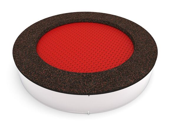 Trampoline TR-K220-RZ - red