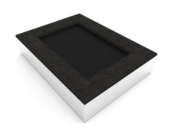 Trampoline TR-O210-DZ - black