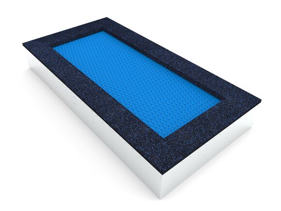 Trampoline TR-O320-BZ - blue