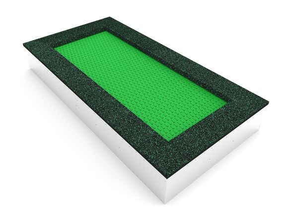 Trampoline TR-O320-GZ - green