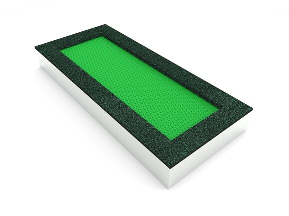 Trampoline TR-O370-GZ - green