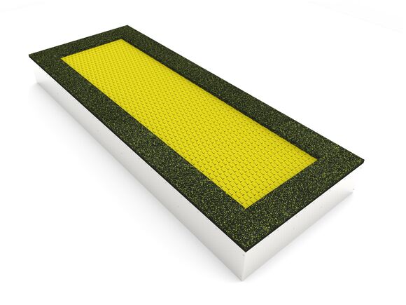 Trampoline TR-O420-YZ - yellow