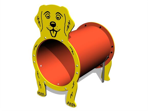 Dog MINI (UV stable) TUP1001K - metal