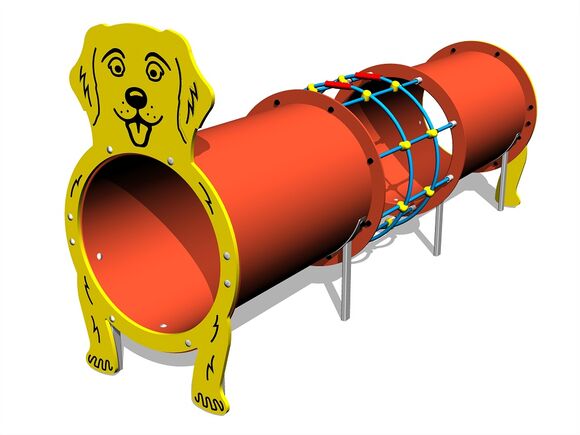 Dog MIDI (UV stable) TUP2001K - metal