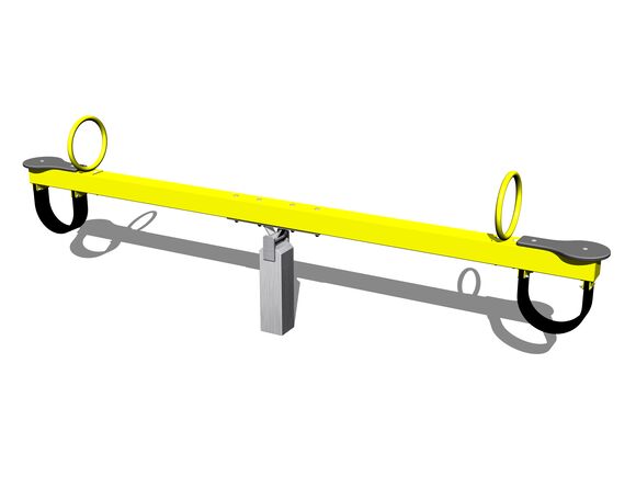Double seat seesaw VH201KY - yellow