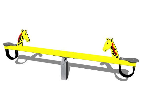 Double seat seesaw VH205KY - yellow
