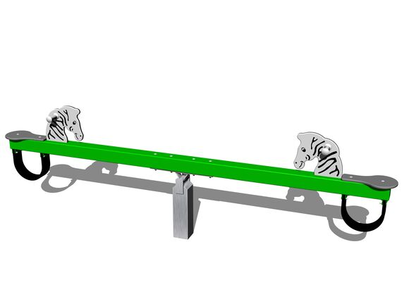 Double seat seesaw VH210KG - green