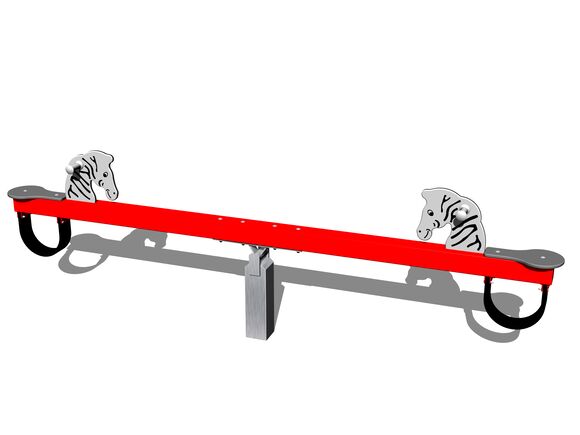 Double seat seesaw VH210KR - red