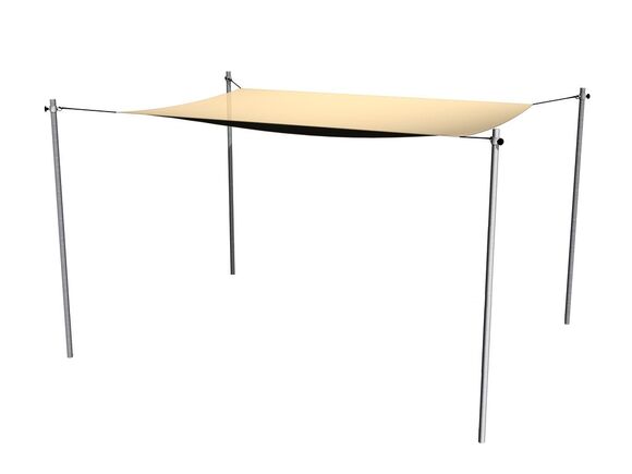 Shade cover for sandpit 3x1,5 m (adjustable) ZPI3015