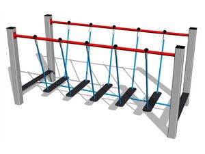 Rope bridge - silver (f.h. 1 m)