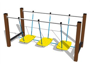 Rope bridge - brown (f.h. 1 m)