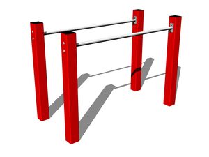 Parallel bars BR101K - metal (f.h. 1 m)