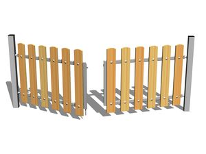 Gate for the fencing BO002K