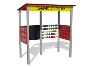 Educational playhouse - silver