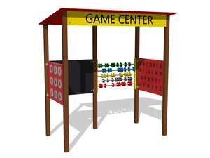 Educational playhouse - metal