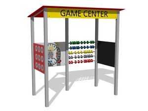 Educational playhouse - silver