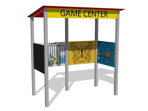 Educational playhouse - silver