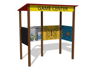 Educational playhouse - metal