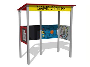Educational playhouse - metal