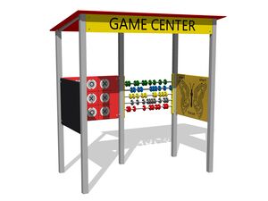 Educational playhouse - silver