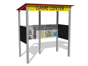 Educational playhouse - metal