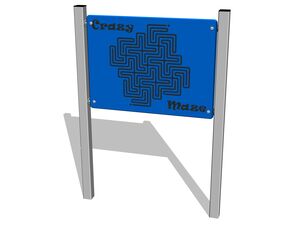 Educational panel EDP6122S - silver