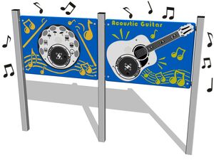 Educational panel - silver