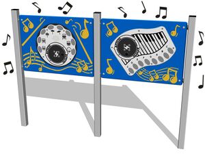 Educational panel - silver