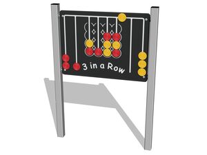 Educational panel - silver