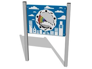 Educational panel - silver