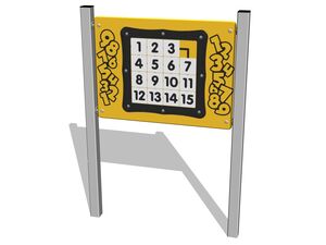 Educational panel - silver