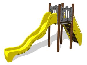 Game set castle UNH1012KW - brown