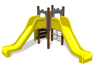 Game set castle - brown