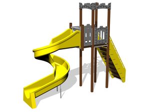Game set castle 4UK1060KW - brown