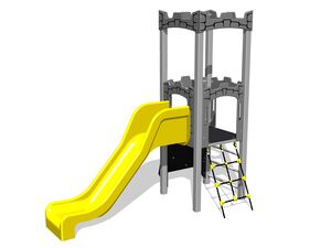 Game set castle UNH1026KS - silver