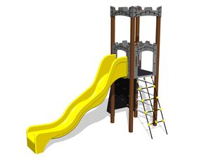 Game set castle UNH1026K - metal