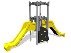 Game set castle 4UK1039KS - silver