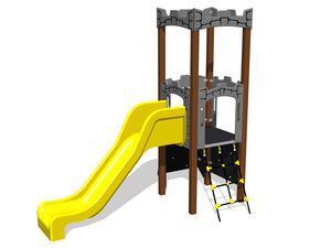 Game set castle UNH1052K - metal