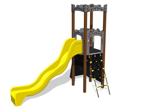 Game set castle UNH1052KW - brown