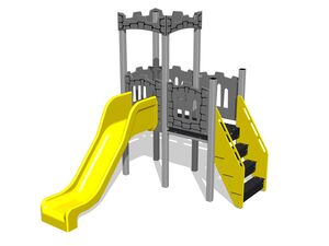 Game set castle UNH2004KS - silver
