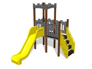 Game set castle UNH2004KW - brown